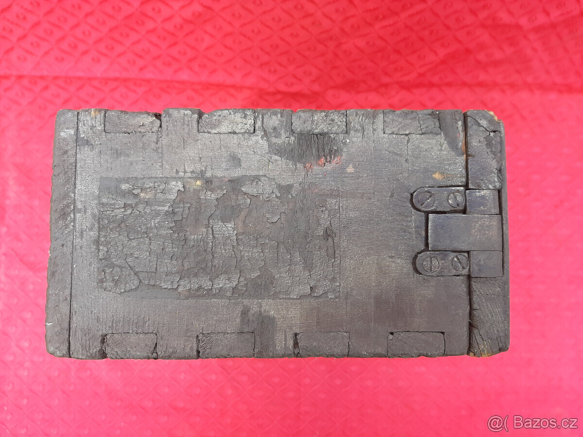 Bedna - kastlík pro kulomet MG08 - ww1 - 4