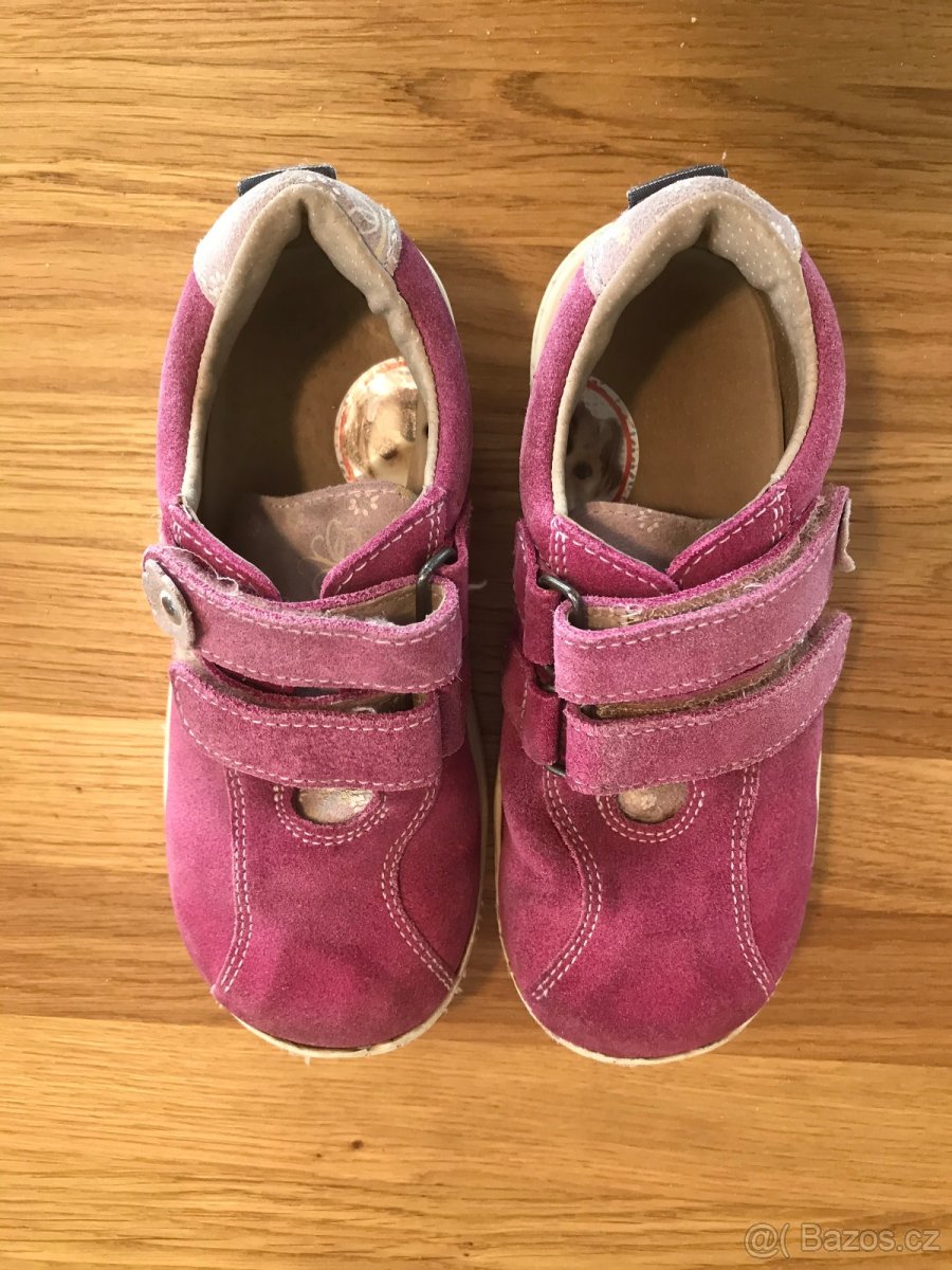 dívčí celokožené boty Pegres - 4