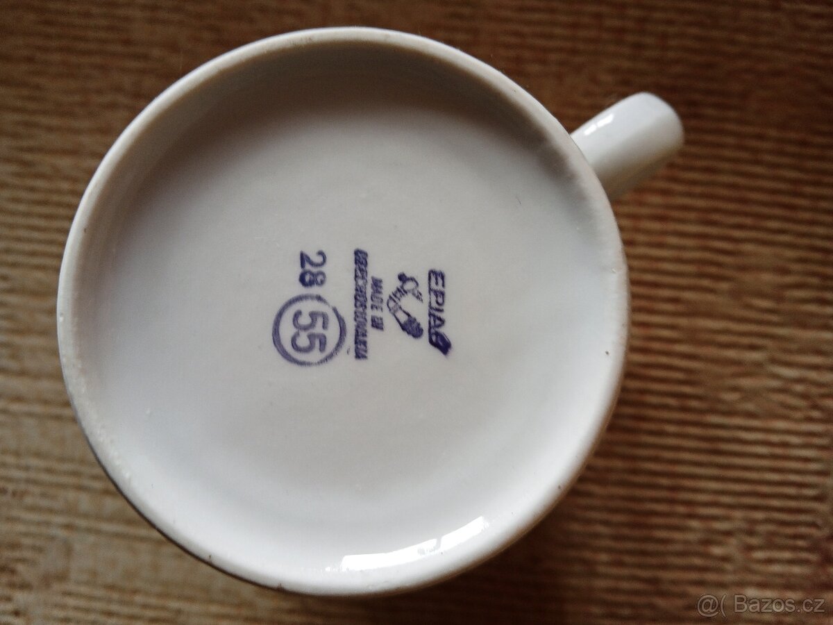 Retro hrnky vlčí máky EPIAG - 4