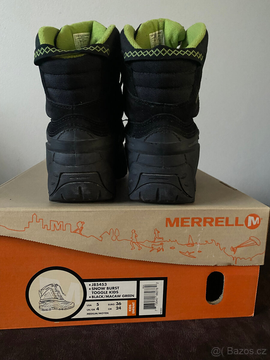 MERRELL M - Dětské zimní boty - 4