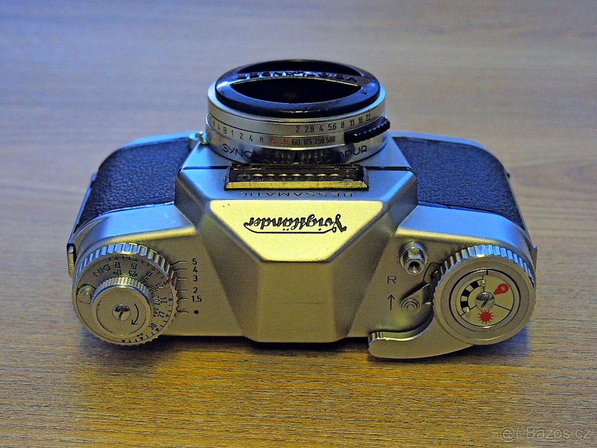 Kinofilmový Voightländer Bessamatic - tělo - 4