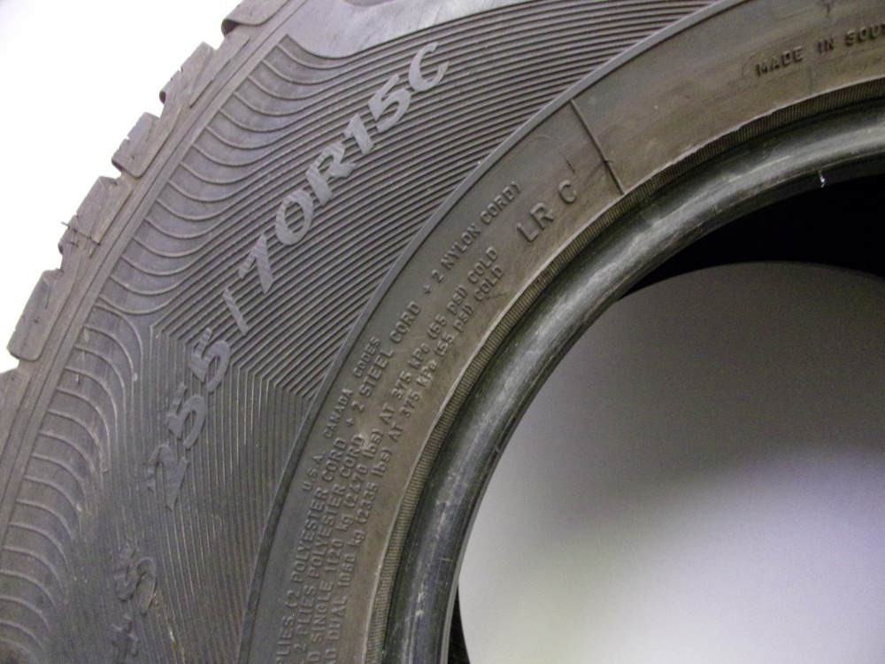 2x letní pneu 255/70/15C 112/110S GOODYEAR Wrangler