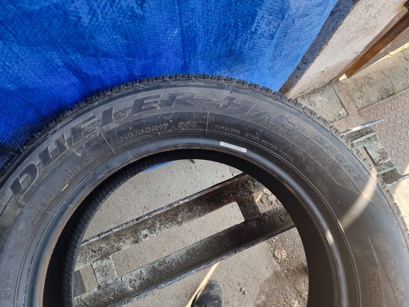 Nové letní pneu Bridgestone Dueler 215 60 17 - 4