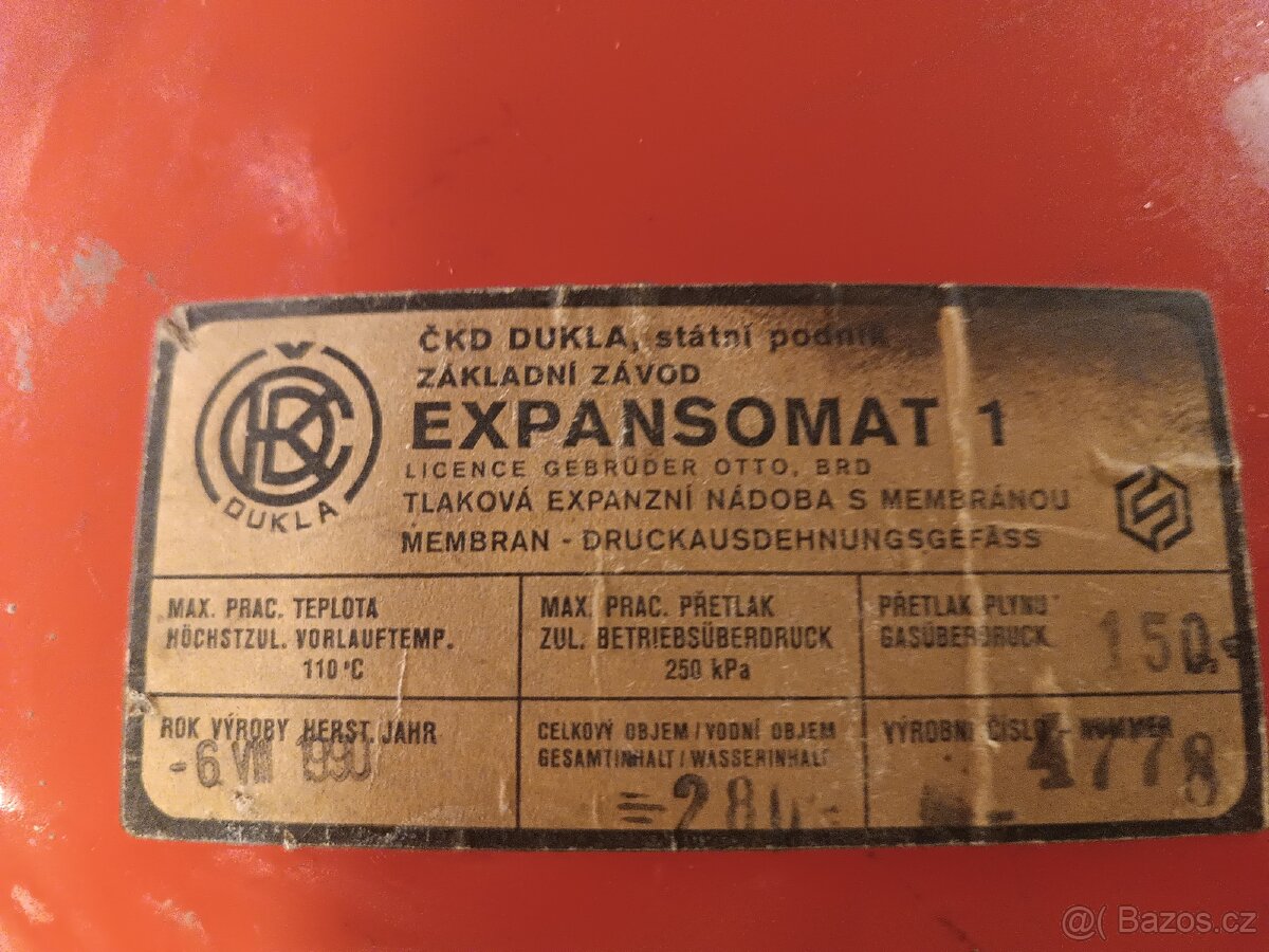 Tlaková expanzní nádoba s membránou - 4