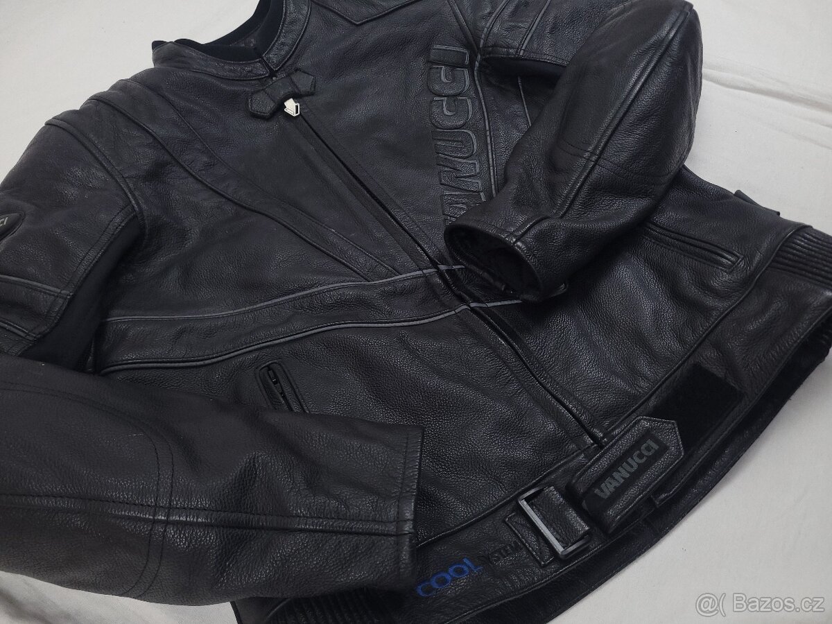 Vanucci Competizione Cool pánska kožená kombinéza L/M DLHÁ - 4