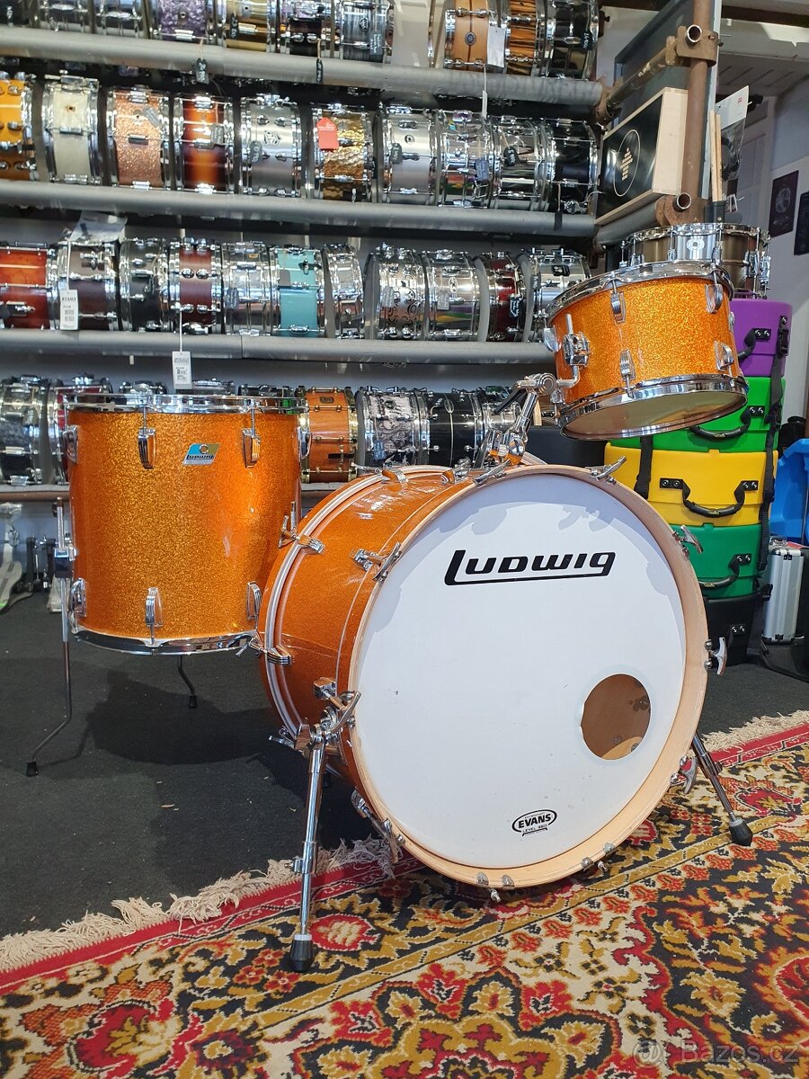 vintage bicí Ludwig 22", 12", 16" - 4