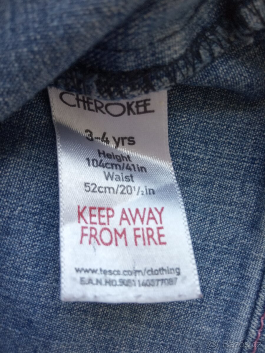 Sukýnka riflová vel. 104 zn.Cherokee - 4