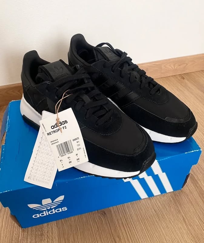 Černé adidas retropy - 4