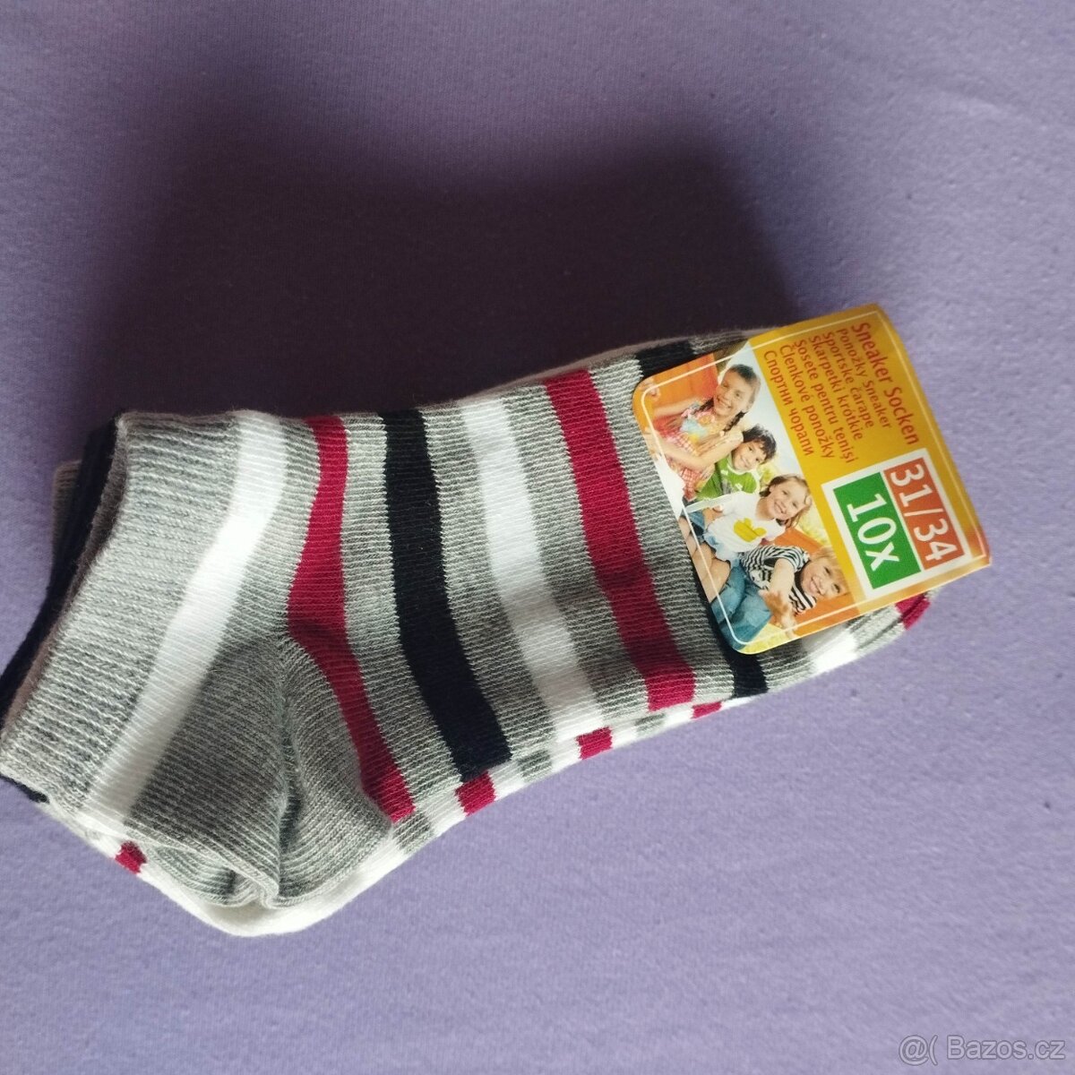 Ponožky - 27/30, 31/34 a kalhotky 8 let - n.o.v.é. - 4