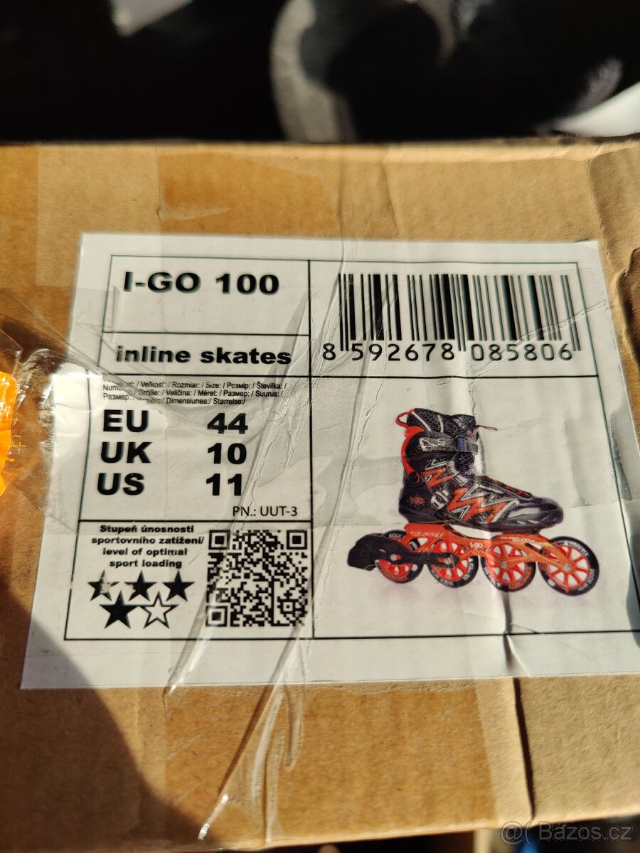 Nové Tempish I-GO 100 vel:44. 28cm - 4