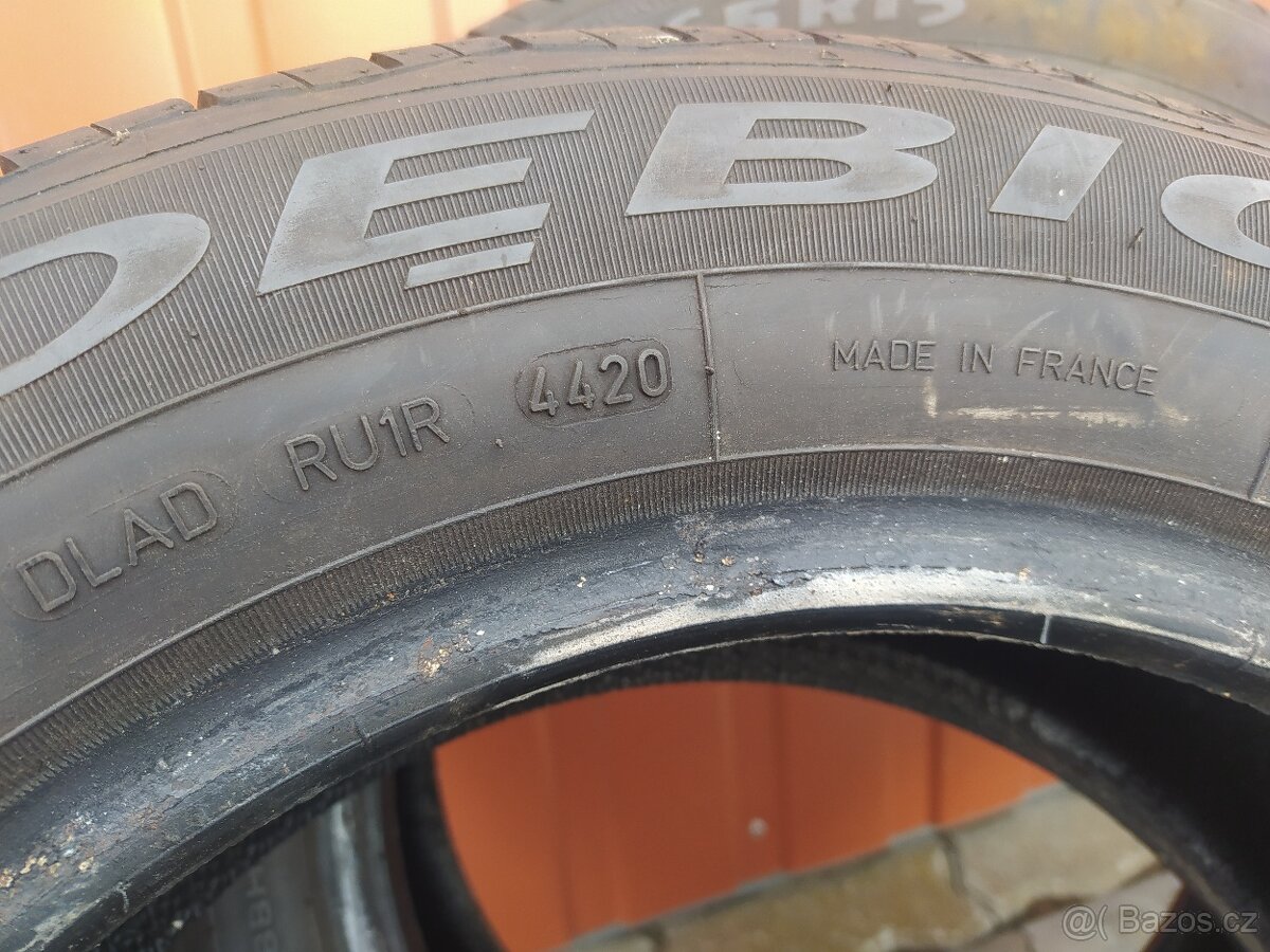 Letní pneu 185/65 R15 6,5-7mm. - 4