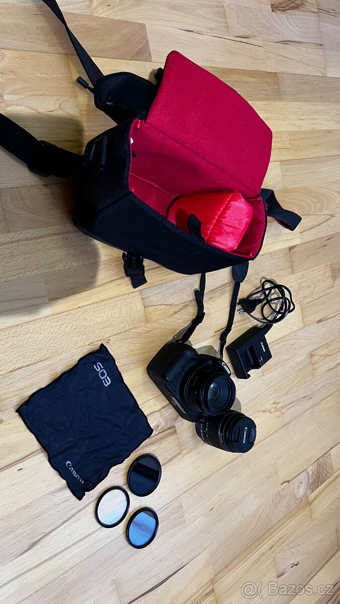 Canon EOS2000D 18-55mm nebo plus 50mm 1.8 - 4