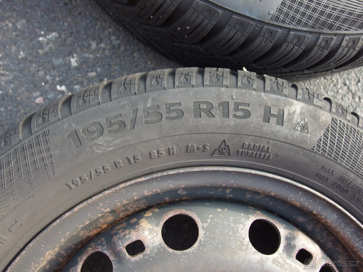 Sada zimních kol Škoda Fabia/Roomster 195/55 R15 - 4