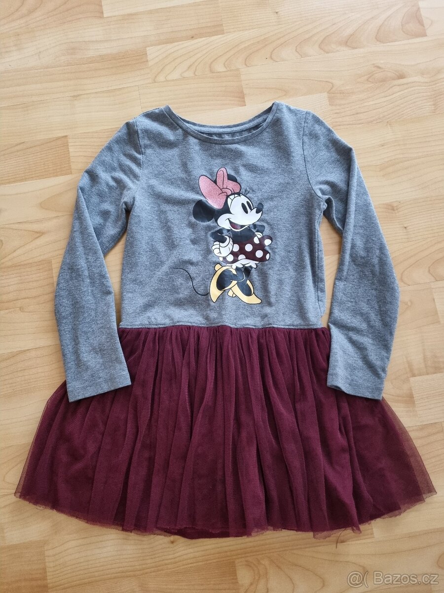 Holčičí šaty s Minnie - vel. 122/128 - 4