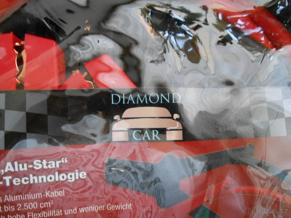 2x startovací kabely FILSON+DIAMOND - 3m - 12/24V -nepoužité - 4