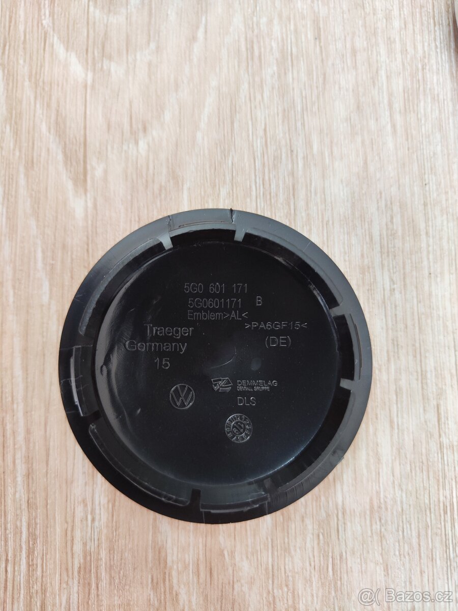 Středové krytky kol Volkswagen 65mm nový design 1 - 4