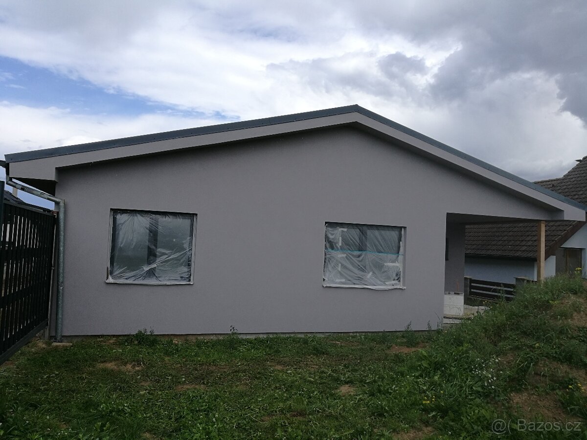 Primalex fasádní silikonová omítka 1,5 mm, šedá - 4