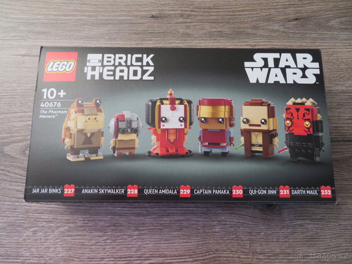 LEGO Brickheadz 40623 Endor Heroes + 40676 Phantom Menace - 4