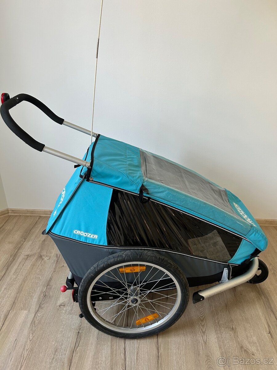 Vozík za kolo Croozer Kid for 1, 3v1, přívěs,kočárek,jogger - 4