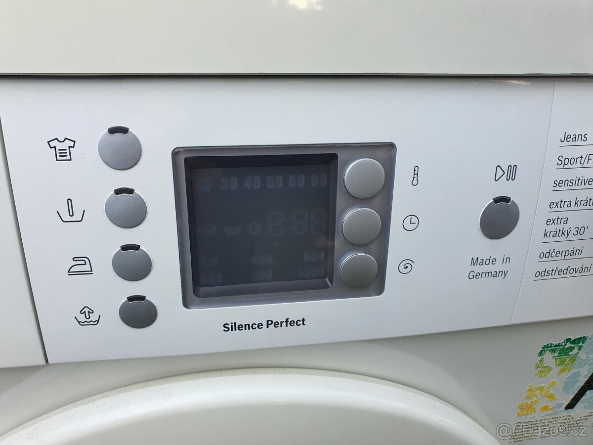 6kg ČEŠTINA pěkná značková pračka Bosch, dovoz - 4