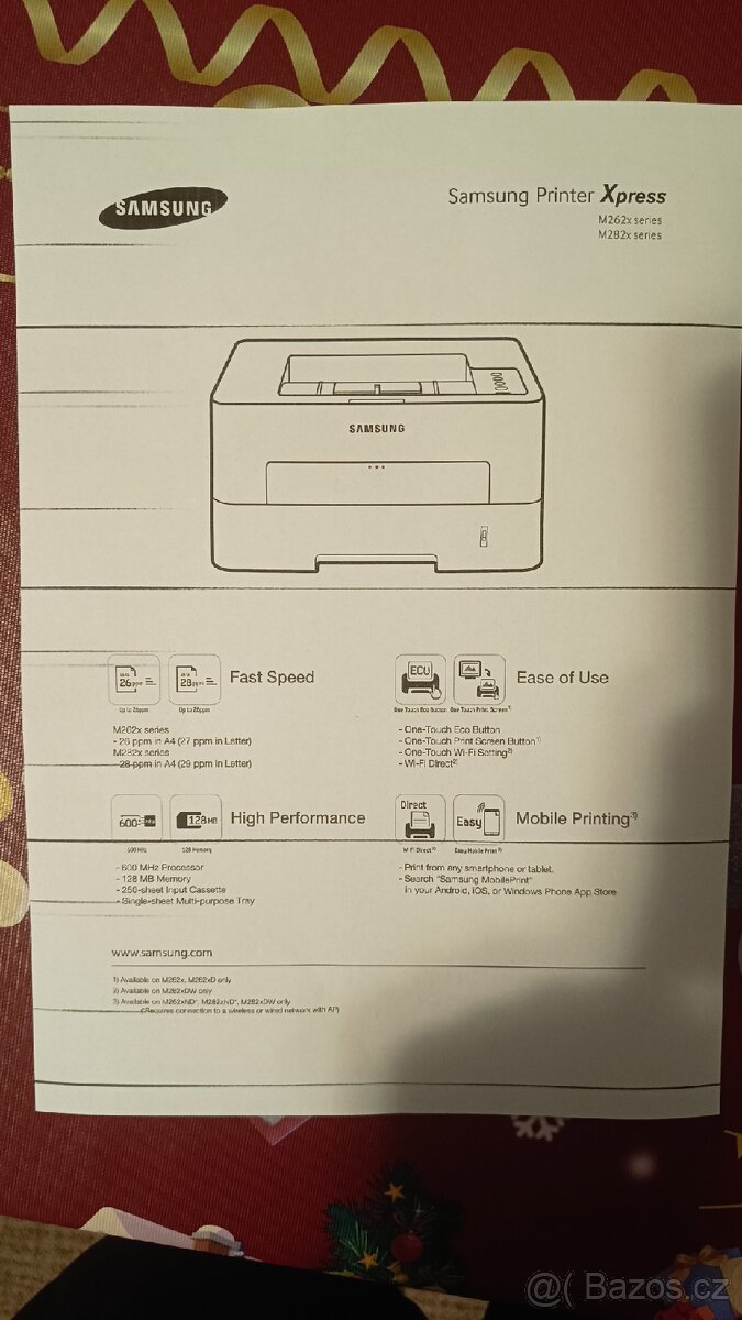 Tiskárna Samsung - 4