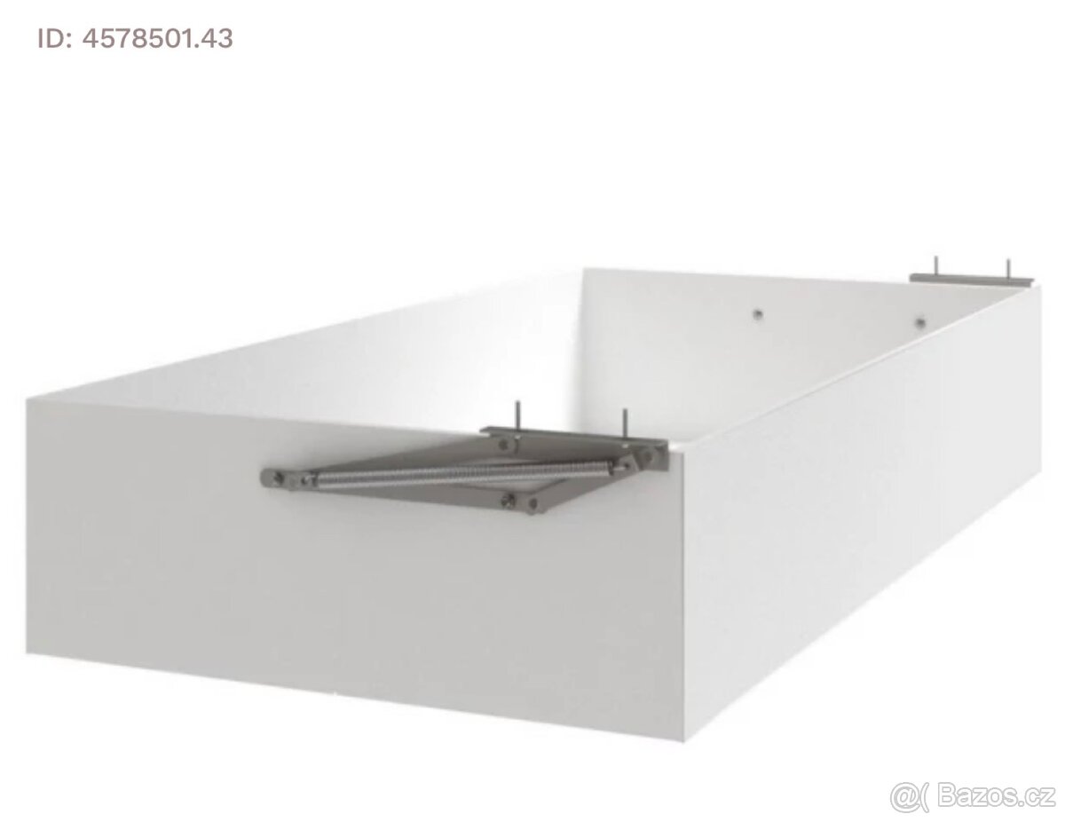 Postel Mega 160, 90x200 cm, dub sonoma - 4