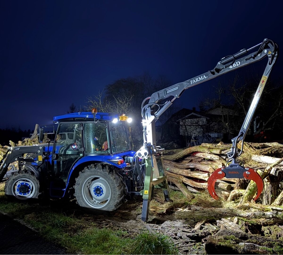 Hydraulická ruka za traktor FARMA C 4,6 D G2 - 4