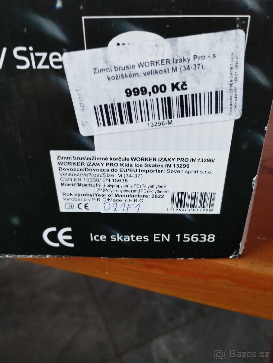 Dětské brusle Worker 34-37 - 4