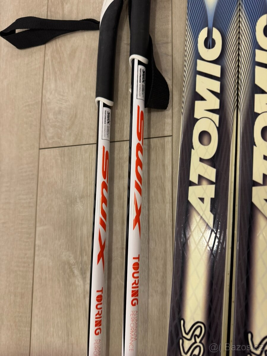 Běžkařský set - lyže + hůlky - 4