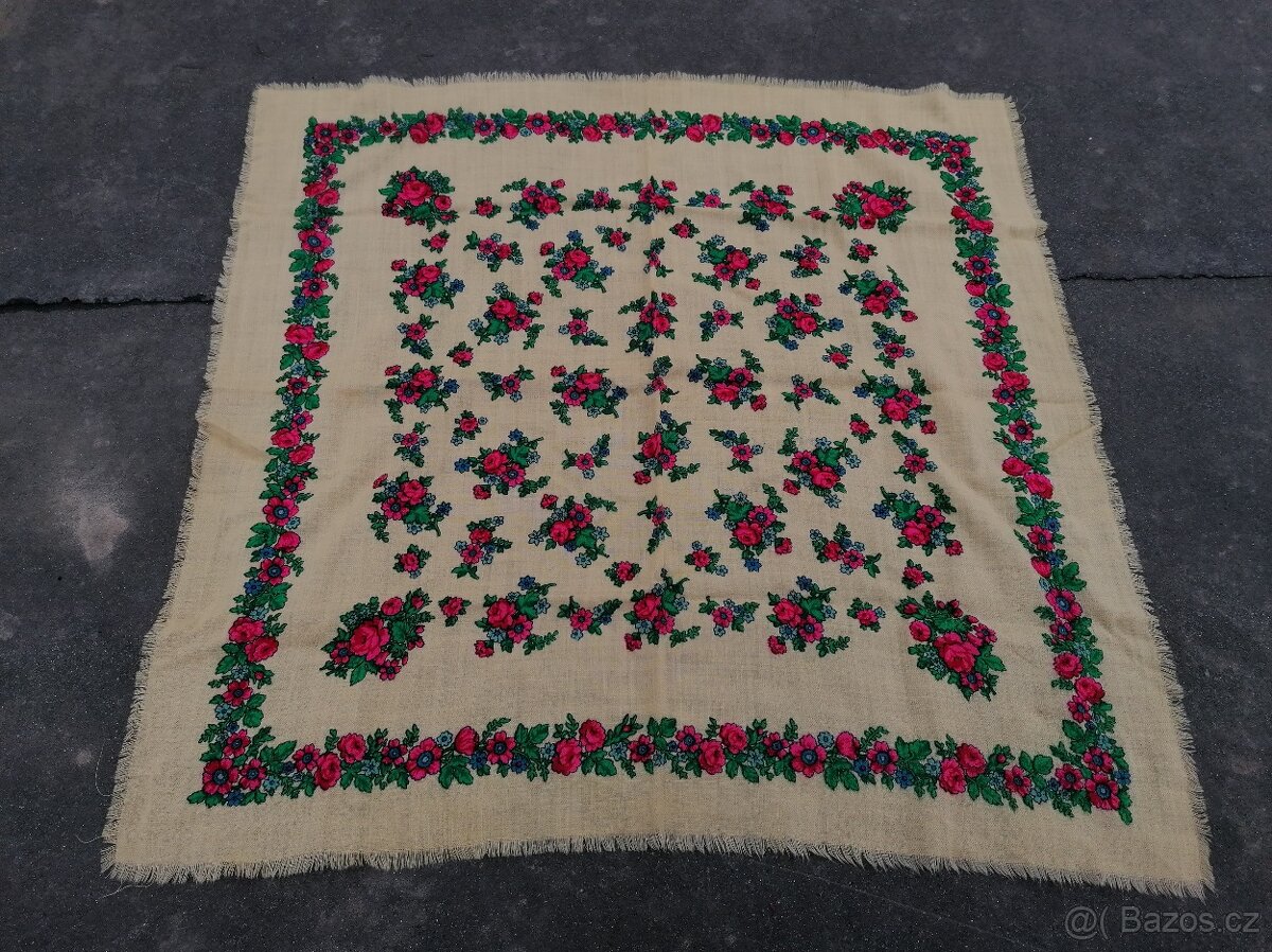 Predám starodávne kašmírové šatky - 4