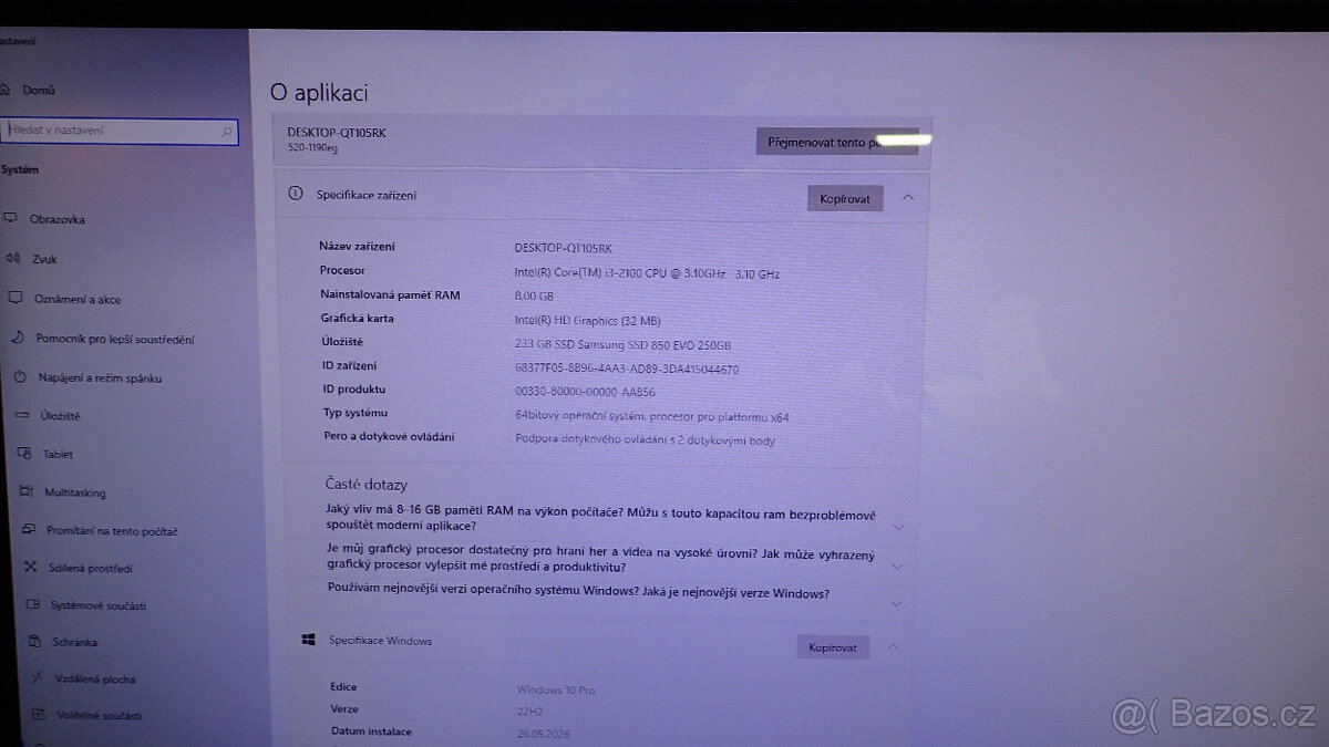 PC HP TouchSmart Elite 7320 - 4