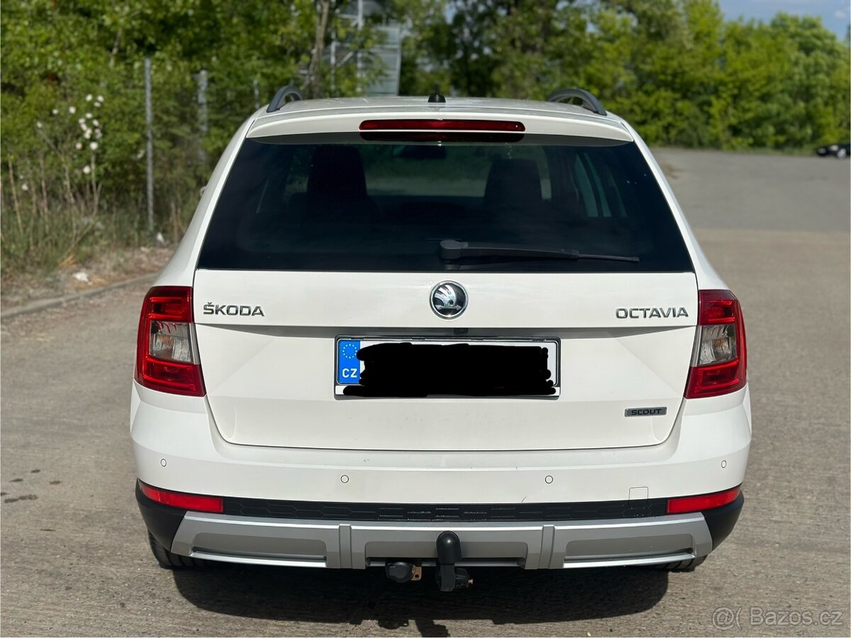 Škoda Octavia III Combi Scout 2,0TDI ČR 135kW DSG 4x4