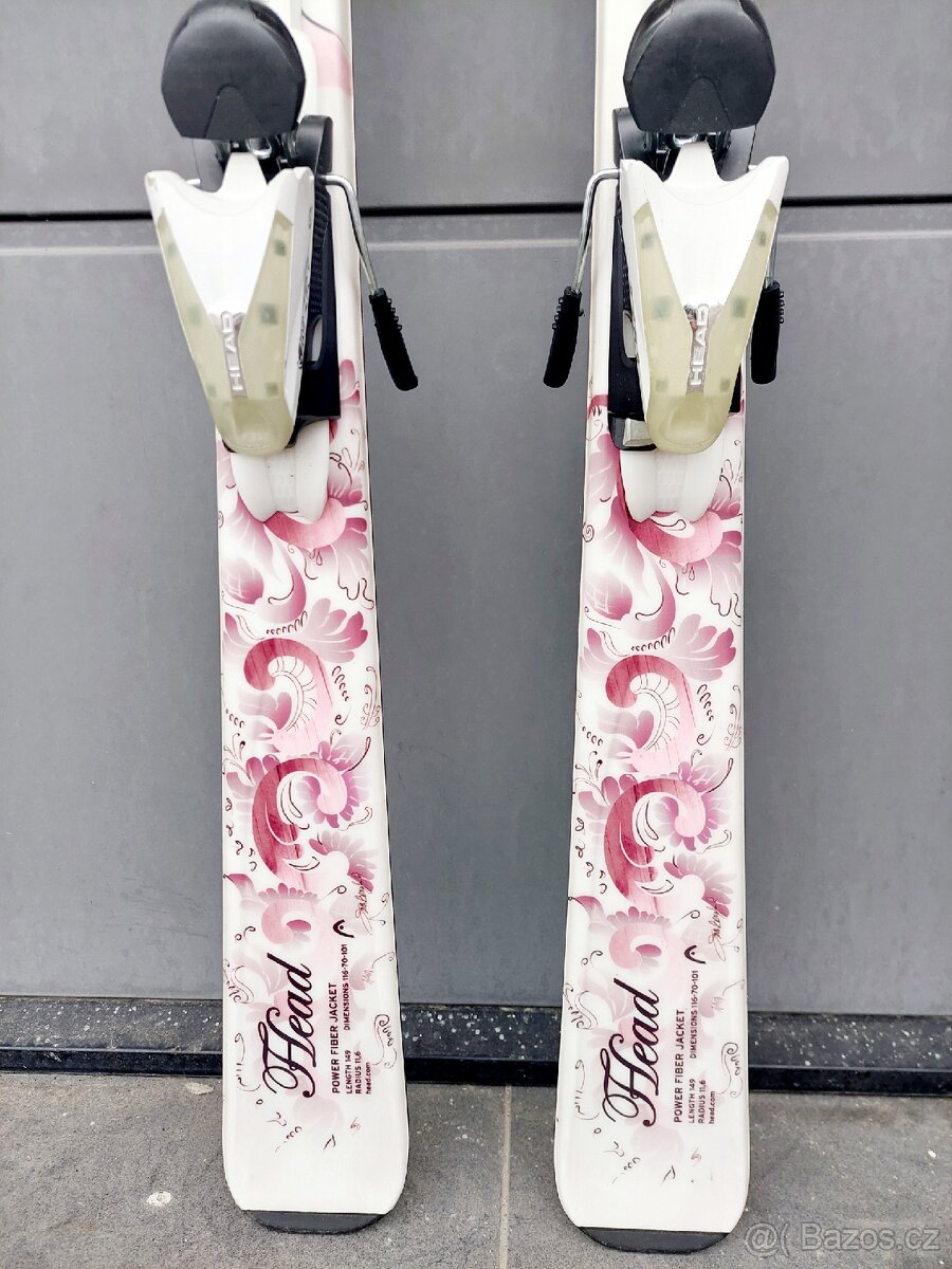 Dámské lyže HEAD ONLY ONE, 149 cm + lyžáky - 4