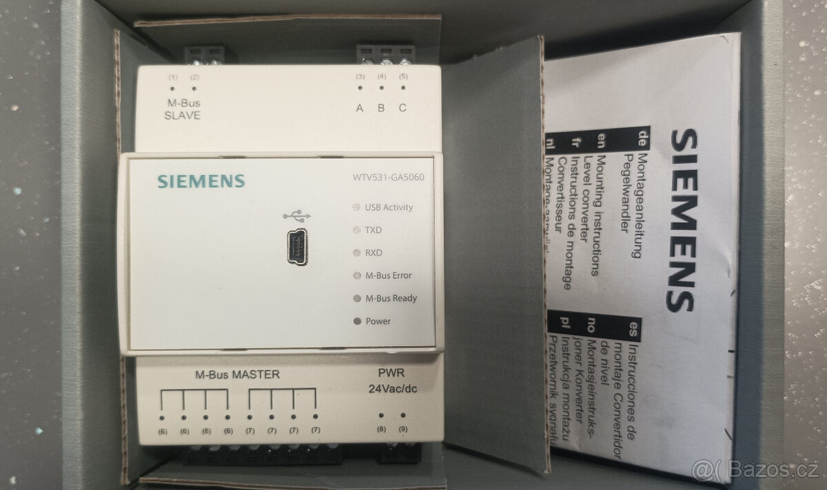 M-Bus signálový převodník. - 4