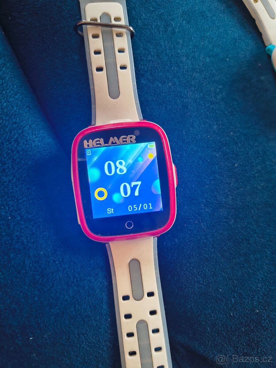 Dětské hodinky na volání Helmer KW 802 červené - 4