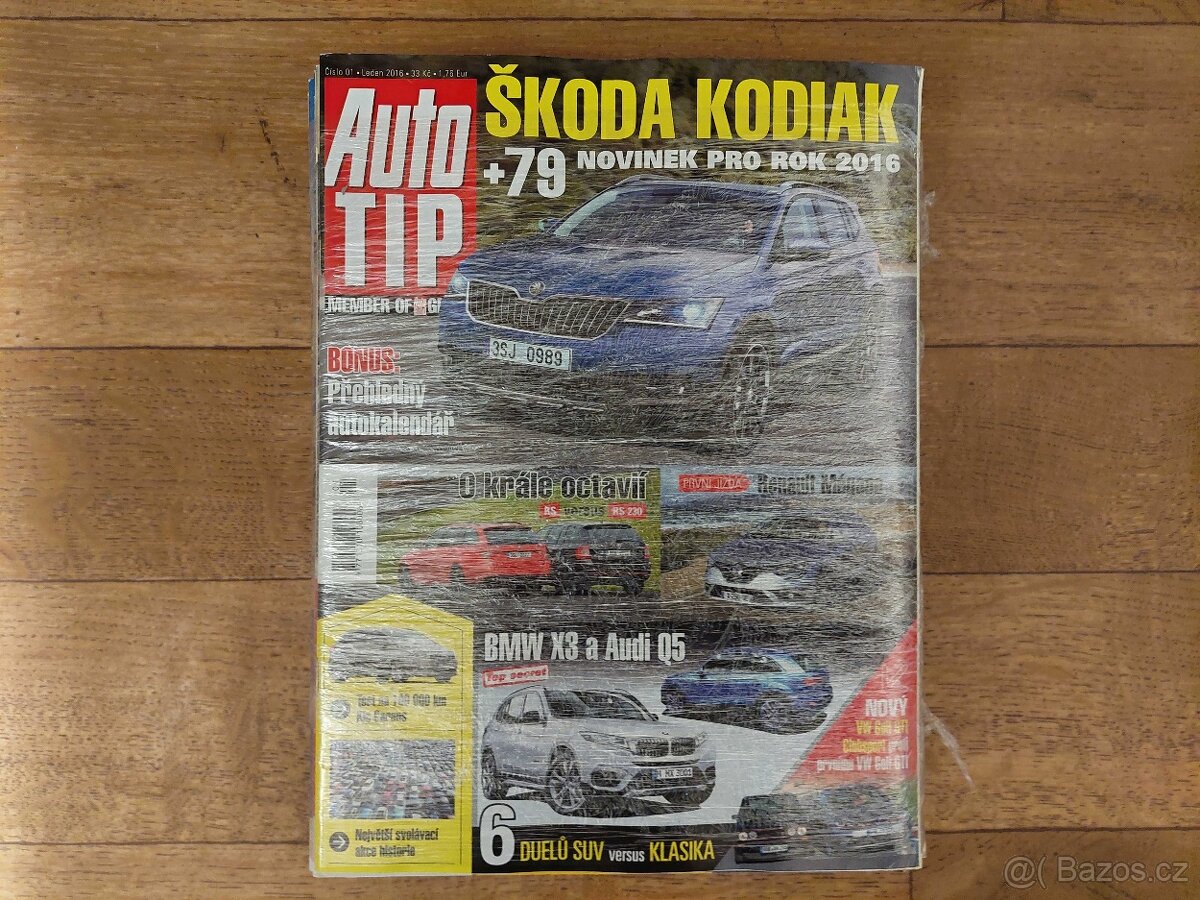 Motoristické časopisy AUTO TIP - přes 400 kusů - 4