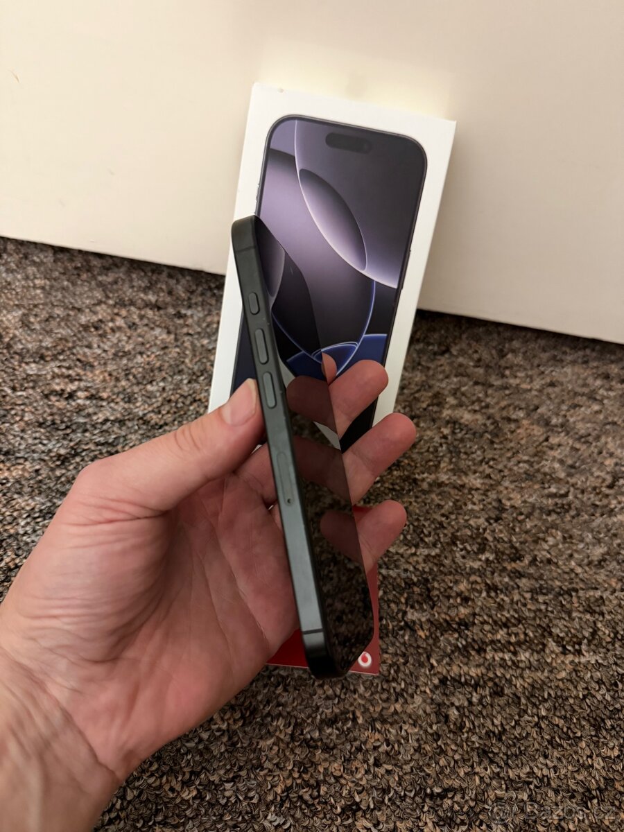 Apple iPhone 16 Pro 256gb Black Titan. TOP STAV, ROK ZARUKA - 4