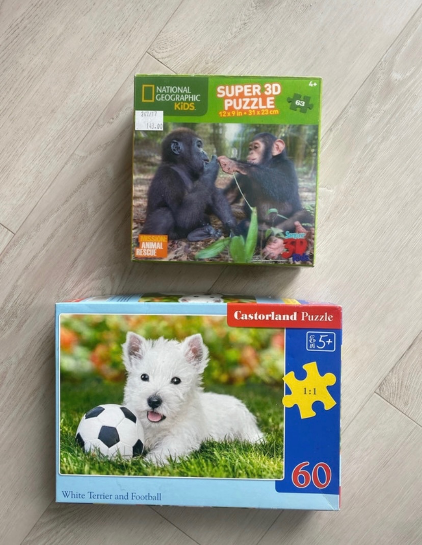 6x dětské puzzle - 4