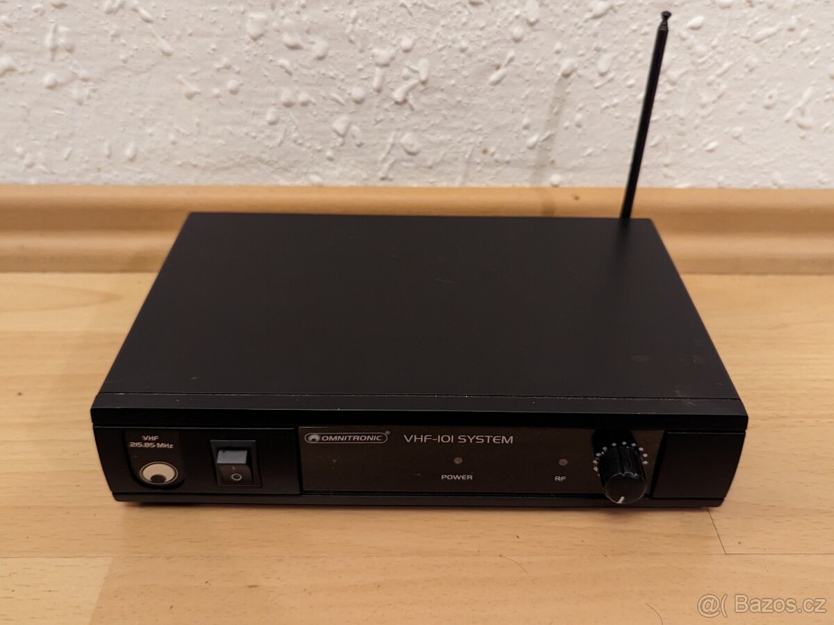 Omnitronic VHF-101 – bezdrátový mikrofonní set - 4
