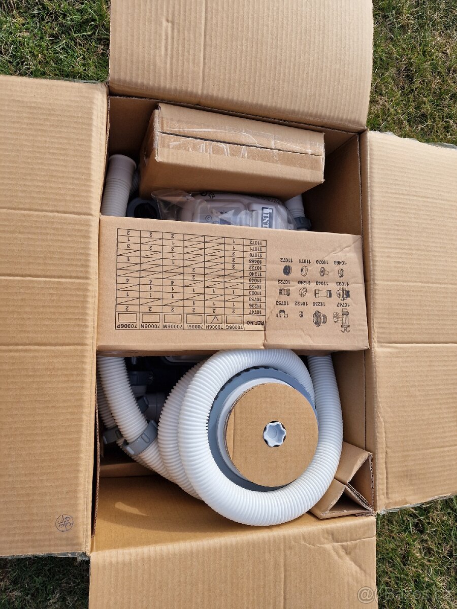 Generátor chloru s filtračním čerpadlem Intex - 4