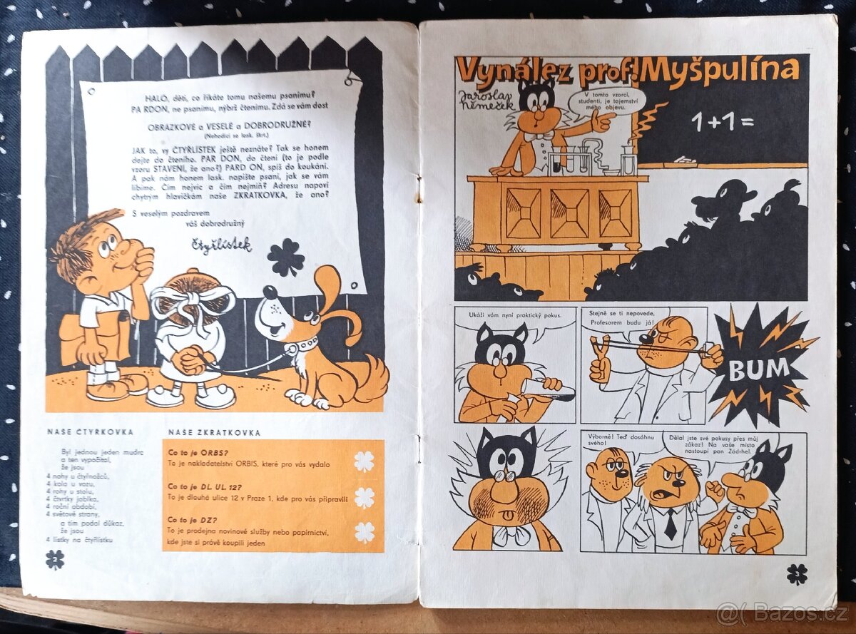 Čtyřlístek č.1 1969 - 4