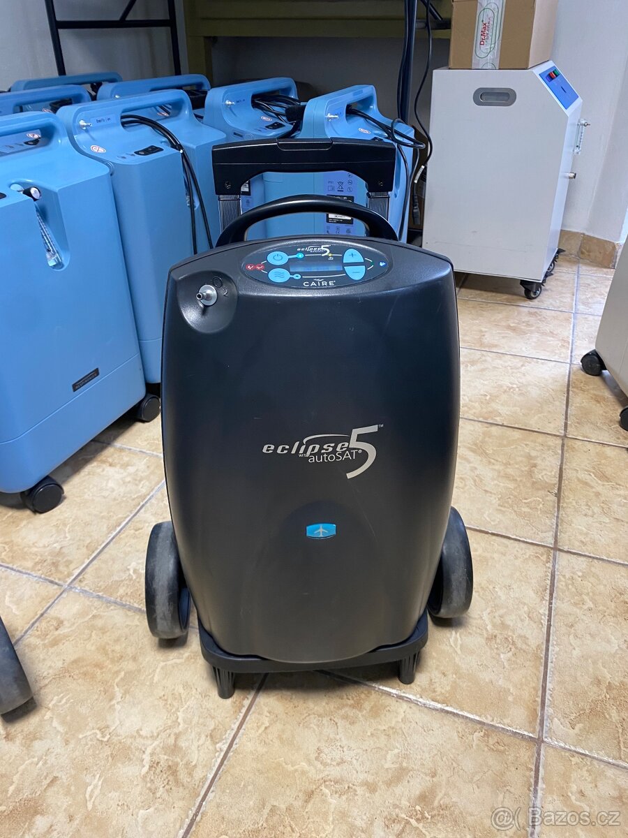 Mobilní - Kyslíkový koncentrátor CAIRE ECLIPSE - top stav - 4