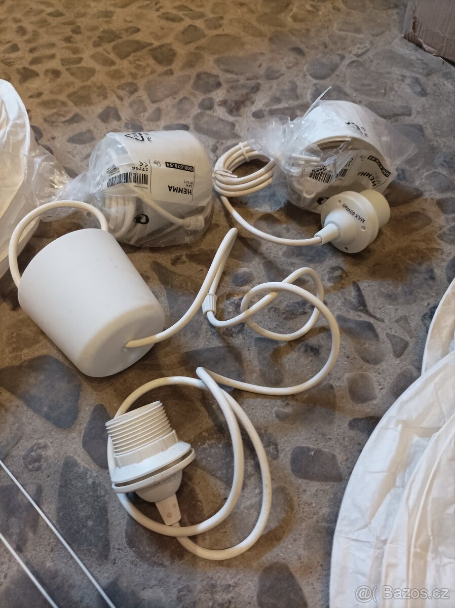 3ks Hemma Ikea objímka s cylindrem - 4