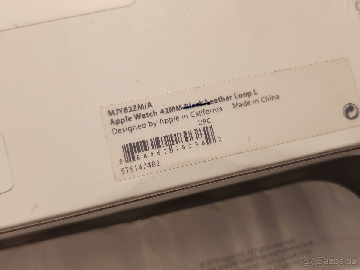 Kožený řemínek Apple Watch Leather loop hnědý - 4