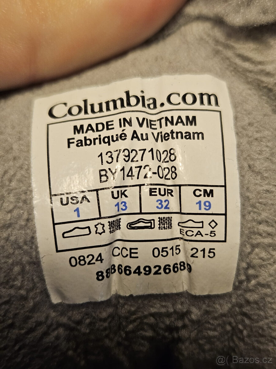 Zimní boty Columbia vel. 32 - 4