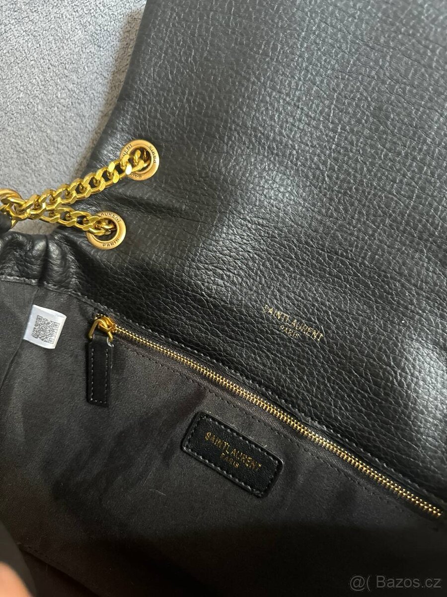 Kabelka na rameno YSL černá - 4