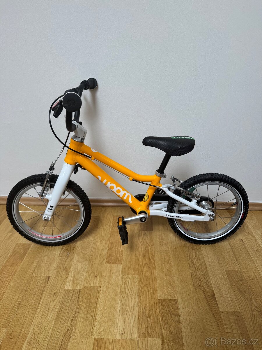 Dětské kolo Woom 2 Žluté - 4