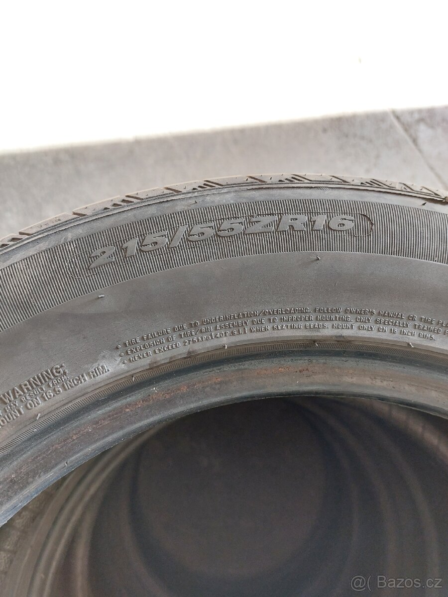 Letní pneu 215/55 r16 - 4
