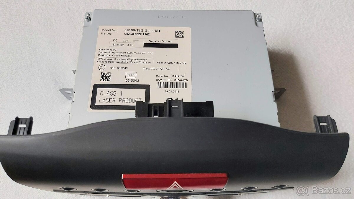 Autorádio Panasonic Honda cr-v - 4