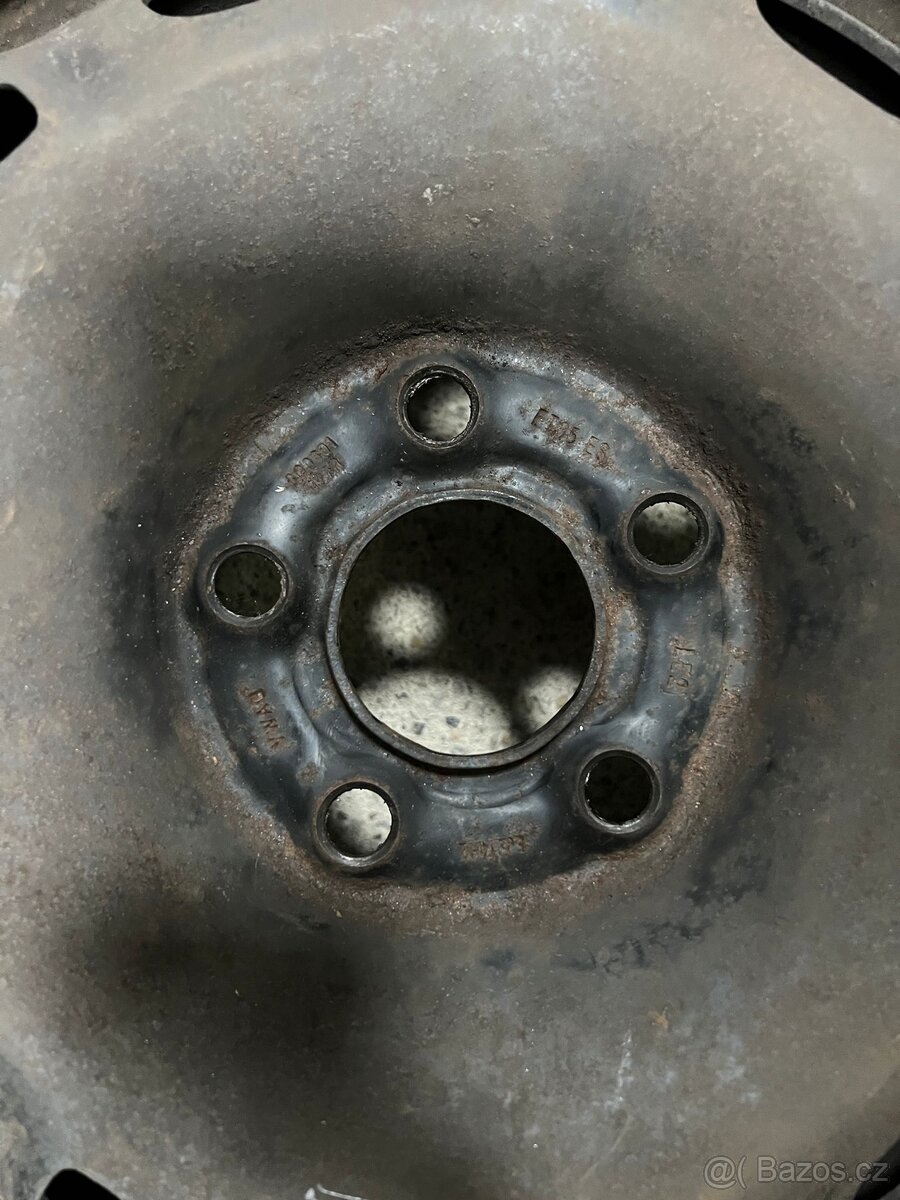 Plechové disky VW 5x100 R14" - 4